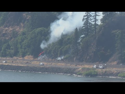 Tunnel 5 Fire Now 65% Contained Weekend Winds Could Challenge Firefighters In The Gorge