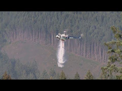 Wildfire In Skamania County Prompts Evacuations Near Carson