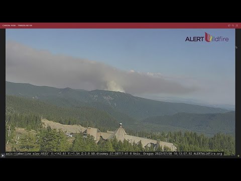 Wildfire Near Mount Hood Prompts Evacuation Orders For Multiple Campgrounds