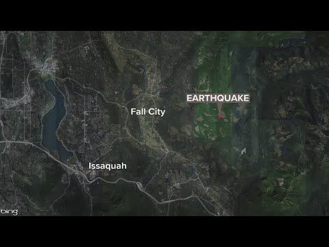 3.8 Magnitude Earthquake Recorded Near Fall City In Early Morning Hours