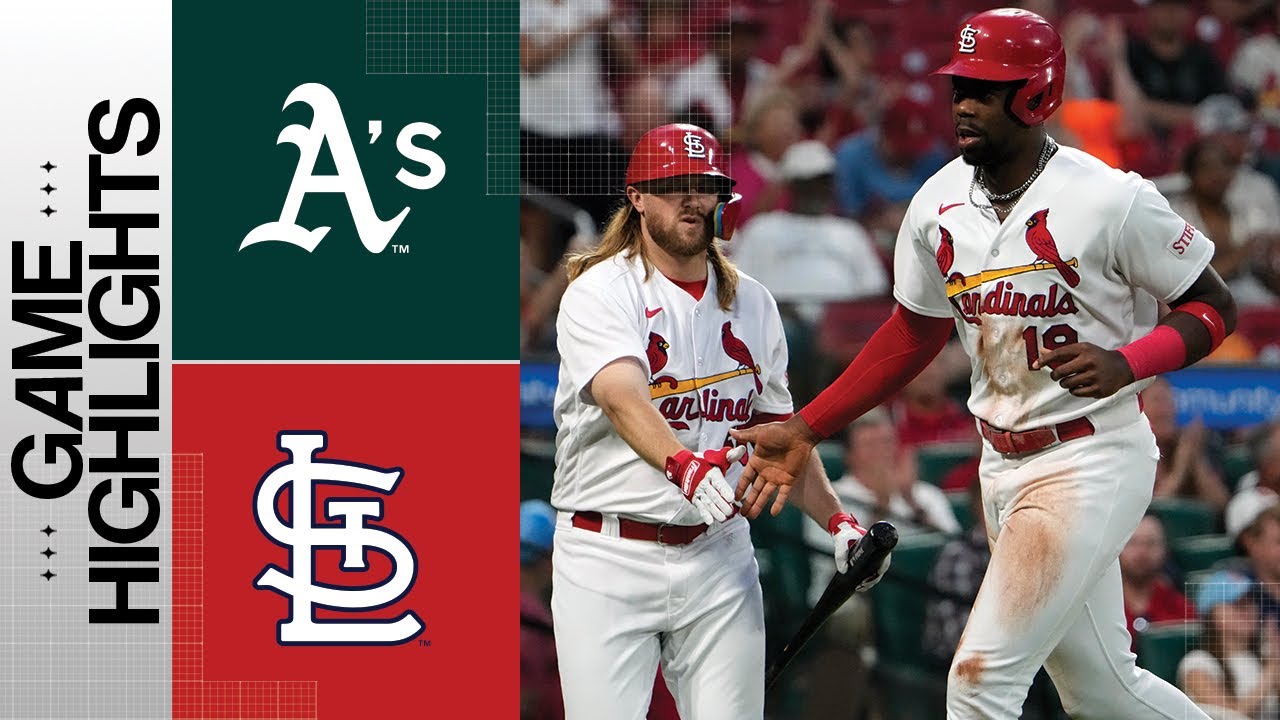 A’s Vs. Cardinals Game Highlights (8/15/23) | Mlb Highlights