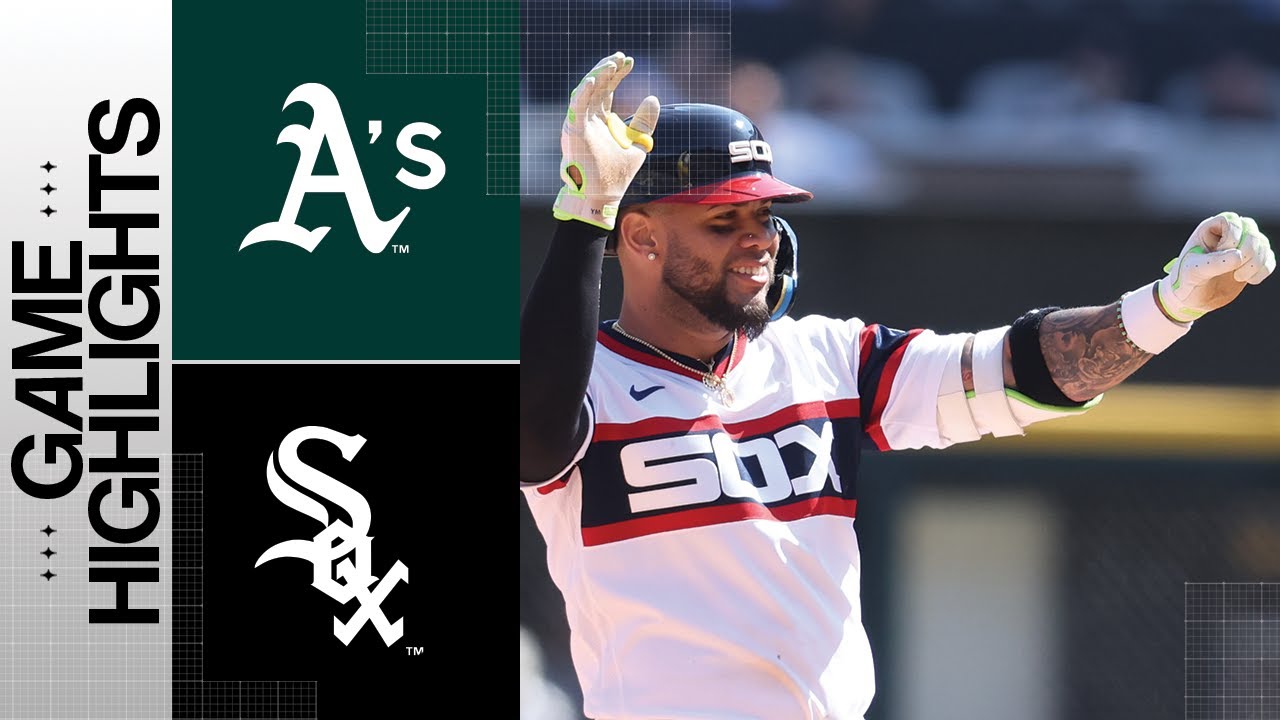 A’s Vs. White Sox Game Highlights (8/27/23) | Mlb Highlights