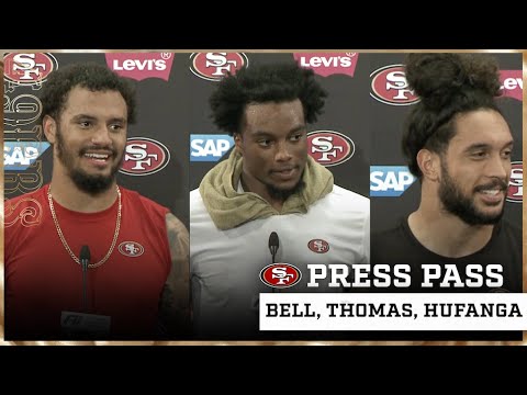 Bell, Thomas, Hufanga Recap First Preseason Game | 49ers