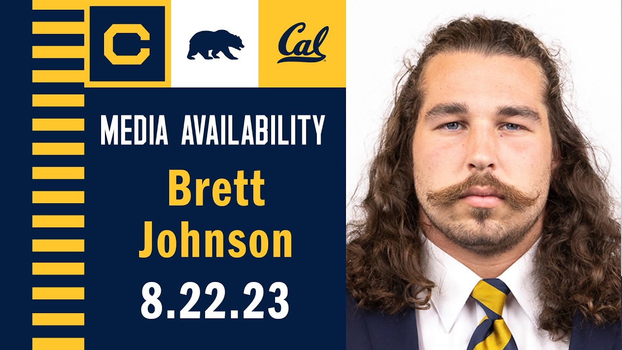 Cal Football: Brett Johnson Media Availability (8.22.23)