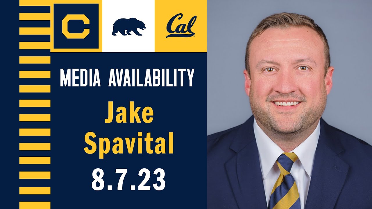 Cal Football: Jake Spavital Media Availability (8.7.23)