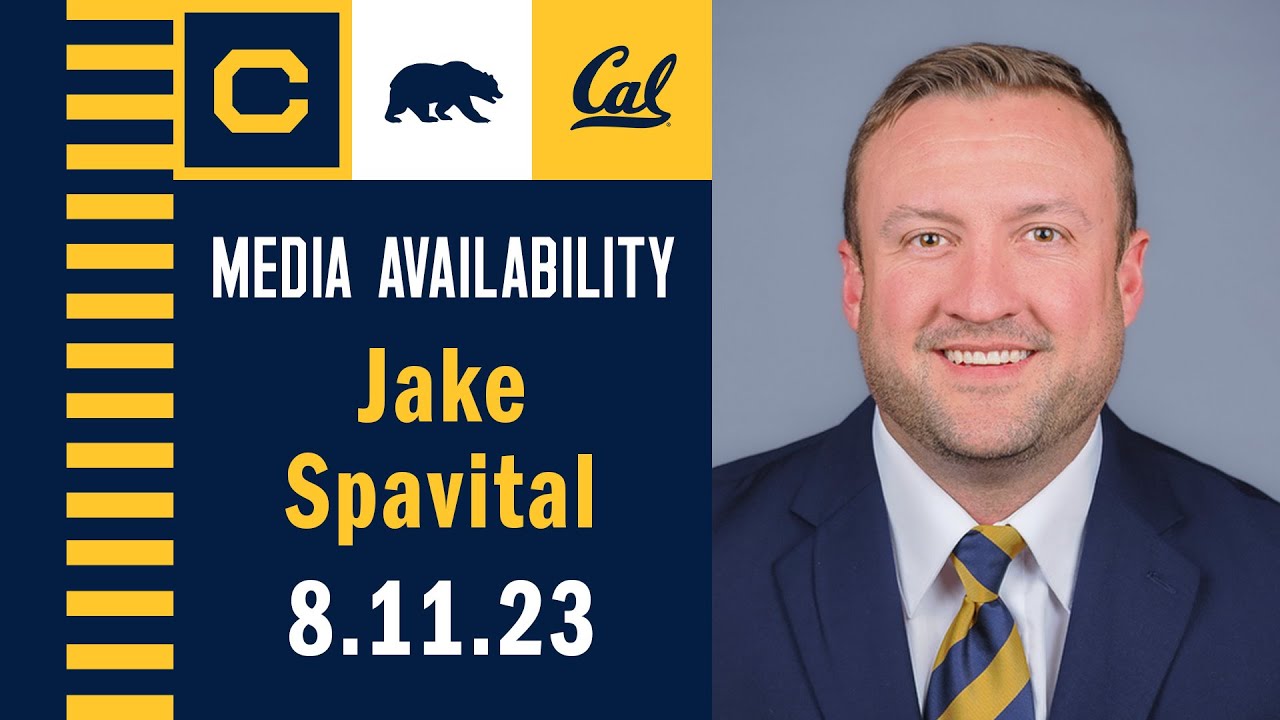 Cal Football: Jake Spavital Media Availability (8.11.23)