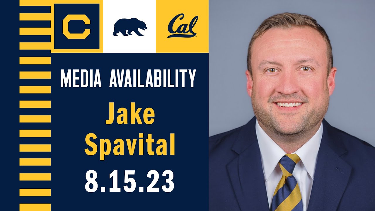 Cal Football: Jake Spavital Media Availability (8.15.23)