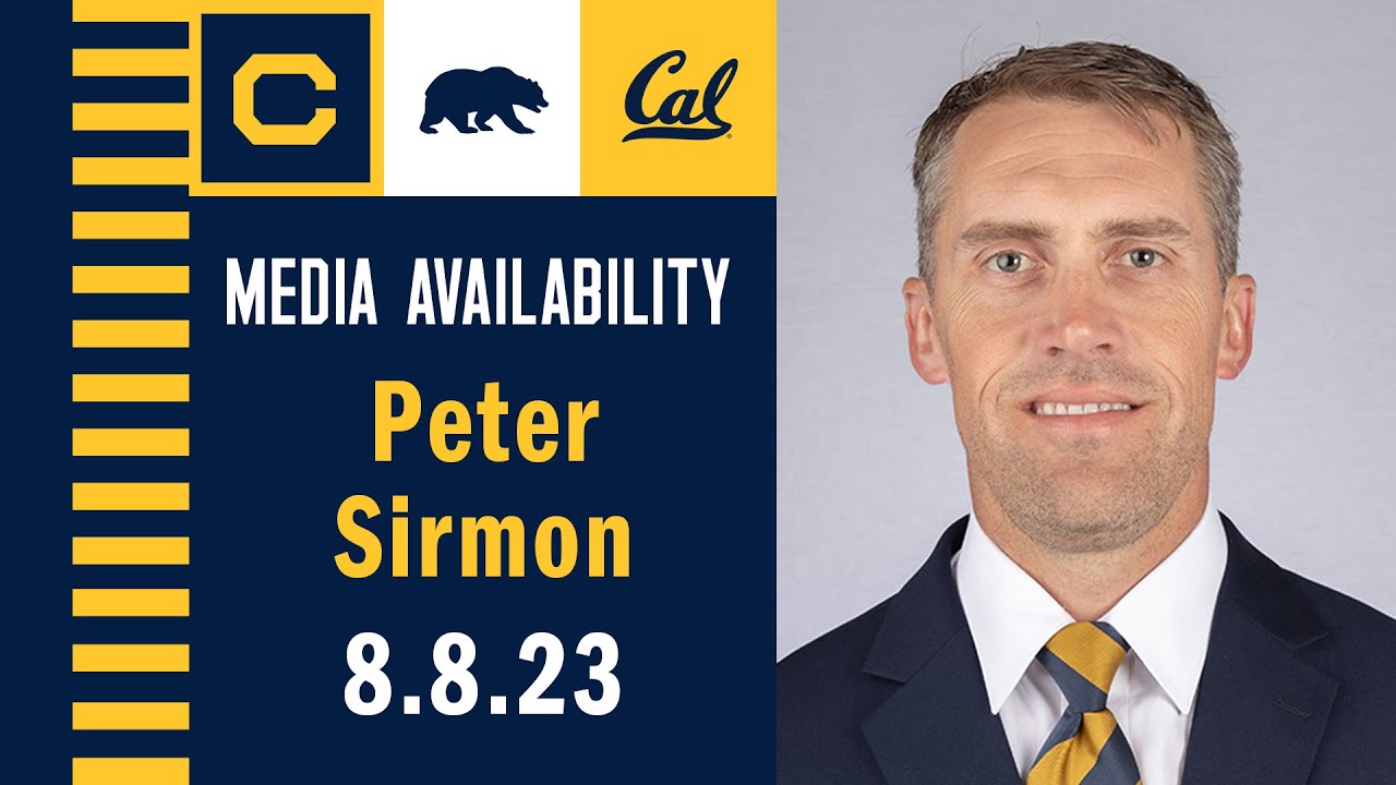 Cal Football: Peter Sirmon Media Availability (8.8.23)