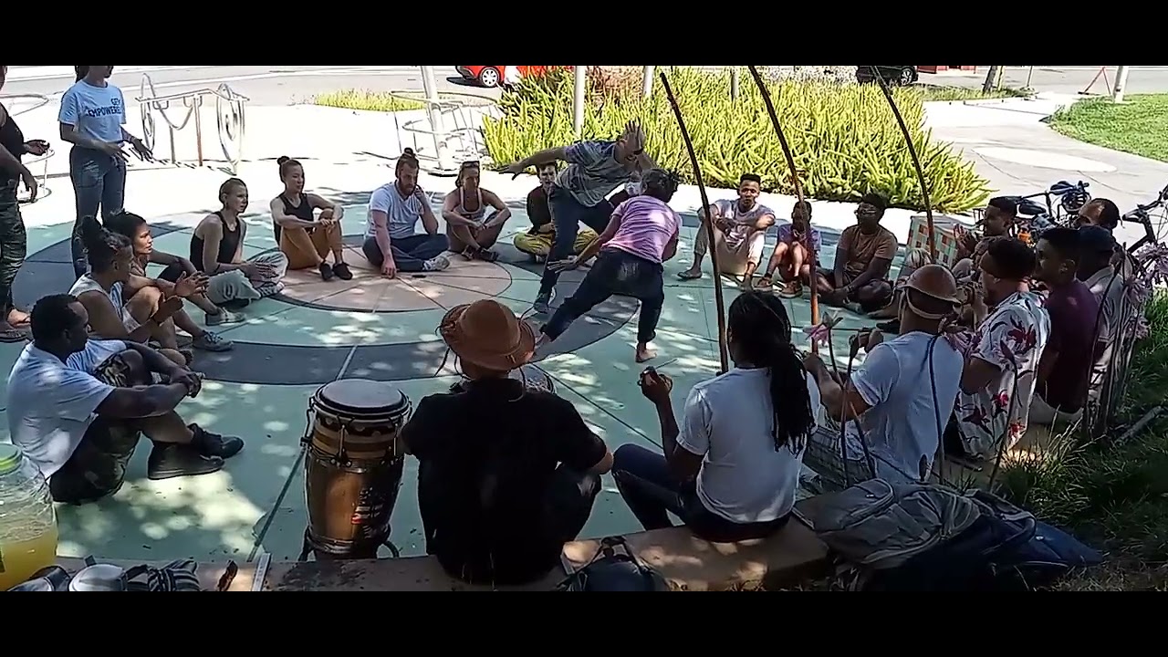 Capoiera, Brazilian Martial Art/dance/music, At Lake Merritt