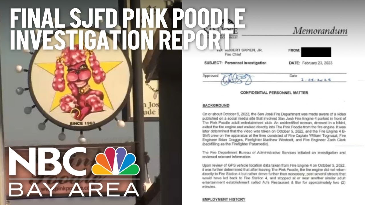 City releases final SJFD Pink Poodle investigation report 2 City Releases Final Sjfd Pink Poodle Investigation Report