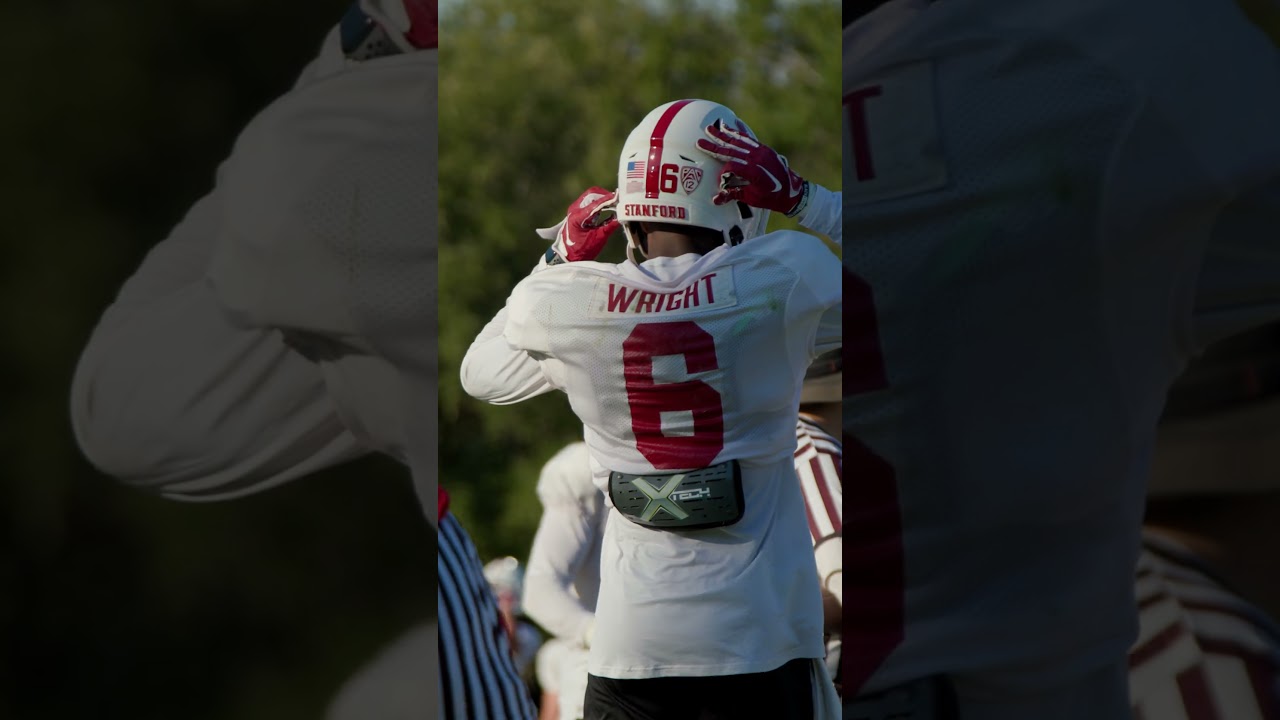 Collin Wright Int | Stanford Football Fall Camp