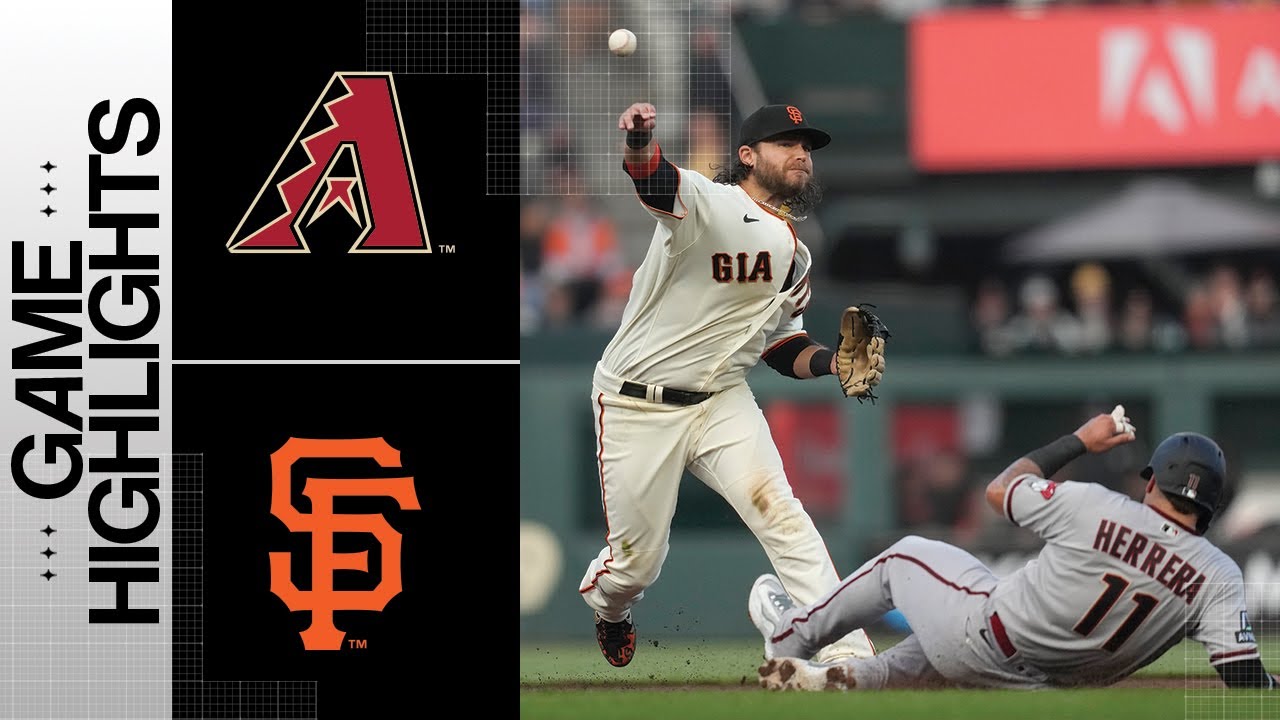 D Backs Vs. Giants Game Highlights (8/2/23) | Mlb Highlights