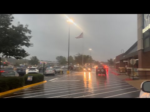 Driving In Fayetteville Ga Severe Thunderstorm To Get Mom Home From Kroger’s Grocery Store