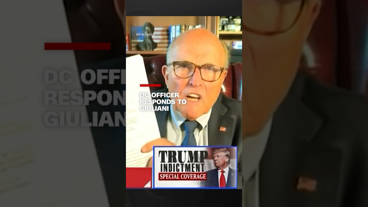 Giuliani yells on Newsmax about Trump indictment 2 Giuliani Yells On Newsmax About Trump Indictment
