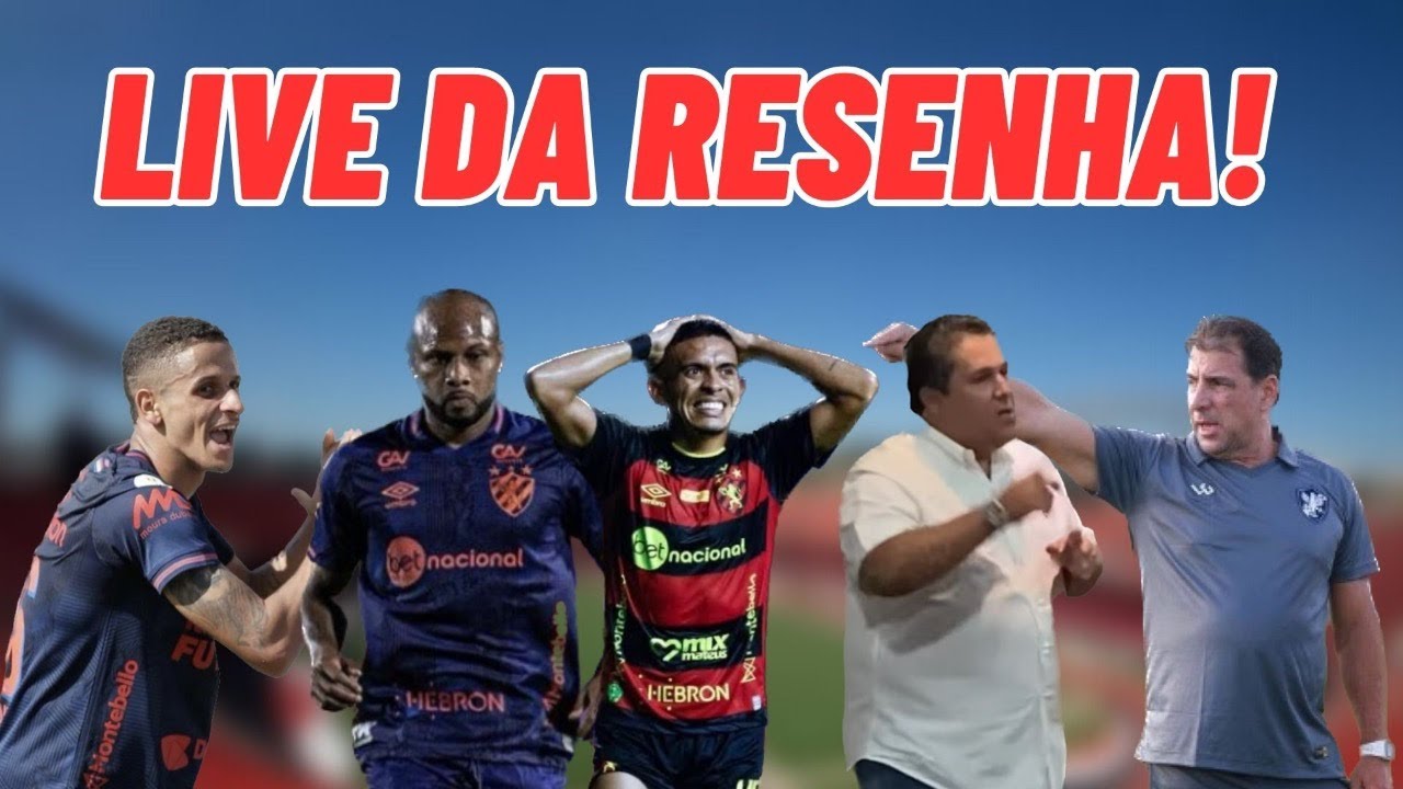 Live Da Resenha! As Novidades De Sport, NÁutico, RetrÔ E Santa Cruz! Ao Vivo!