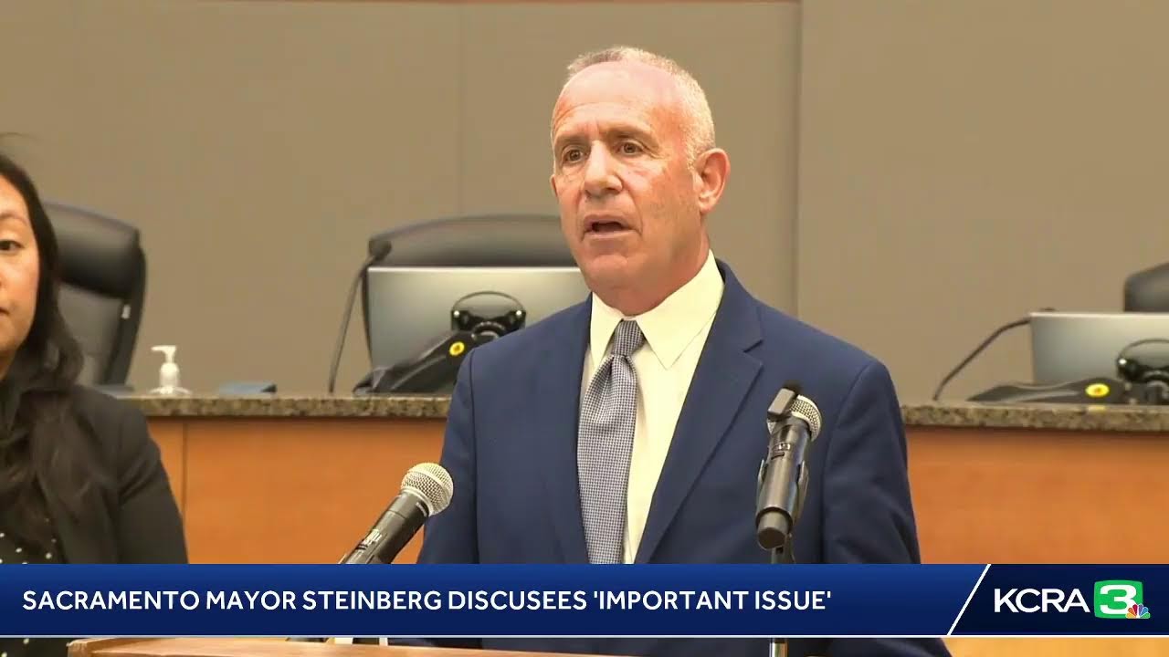 Live | Sacramento Mayor Darrell Steinberg Is At The City Council Chambers To Discuss An “importan…