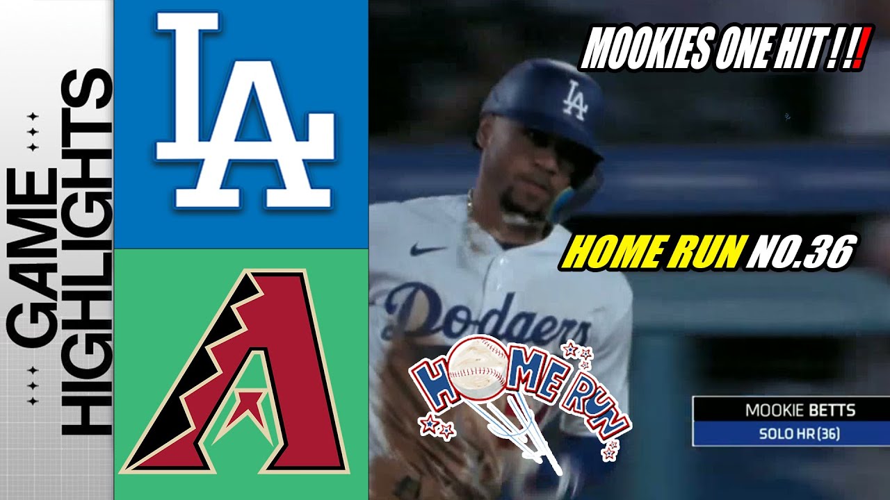 Los Angeles Dodgers Vs Diamondbacks Full Game Highlights Aug 29, 2023 | Mlb Highlights 2023