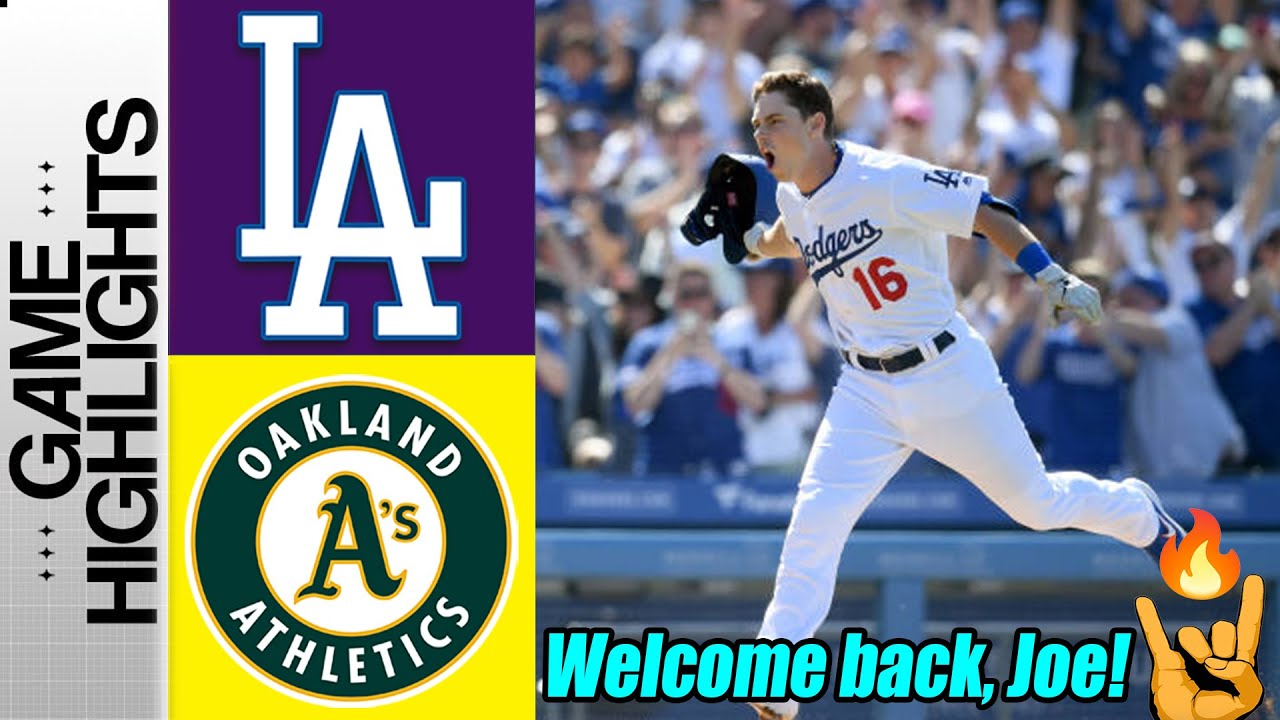 Los Angeles Dodgers Vs Oakland Athletics [today] Game Highlights Aug 01, 2023 | Mlb Highlights 2023