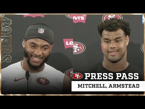 Mitchell, Armstead Discuss Their Readiness For Week 1 | 49ers