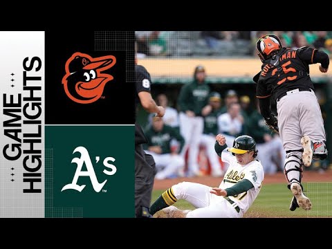 Orioles Vs. A’s Game Highlights (8/18/23) | Mlb Highlights