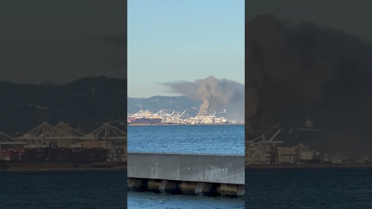 Port Of Oakland Is On Fire, 8.9.23