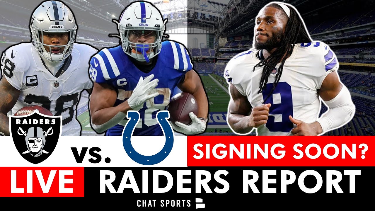 Raiders Rumors Live: Raiders Training Camp News, Preseason Week 1 Preview & Colts Madden Sim