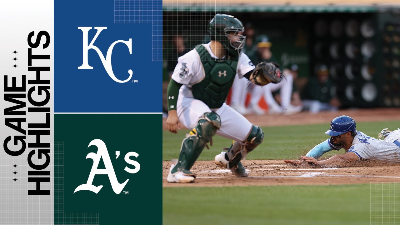 Royals Vs. A’s Game Highlights (8/21/23) | Mlb Highlights