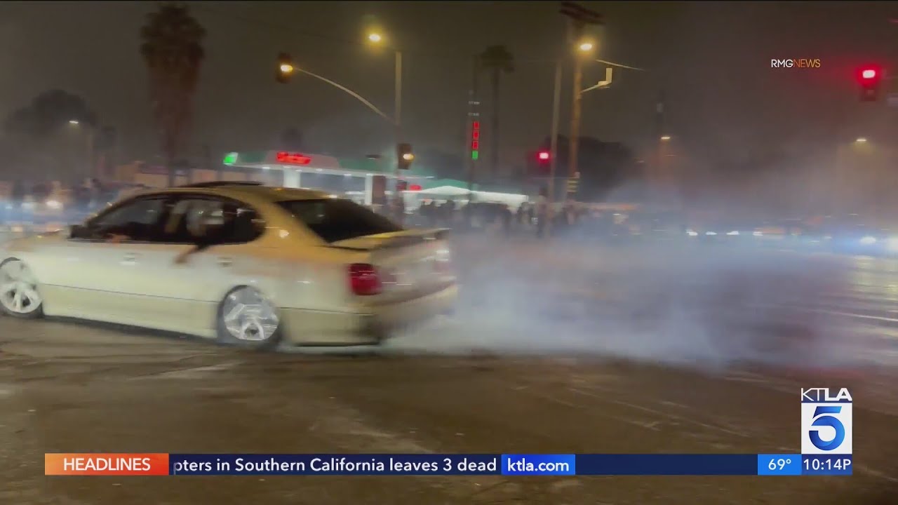 Shooting Leaves 2 Dead Following Street Takeover Reports In South Los Angeles