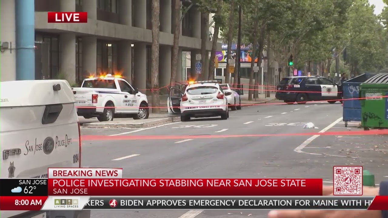 1 Dead In Stabbing Near San Jose State University, Person Of Interest In Custody