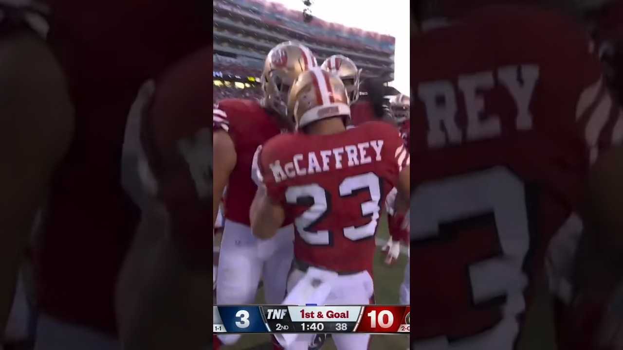 12 Straight Games With A Td For Cmc 🔥 #49ers #shorts