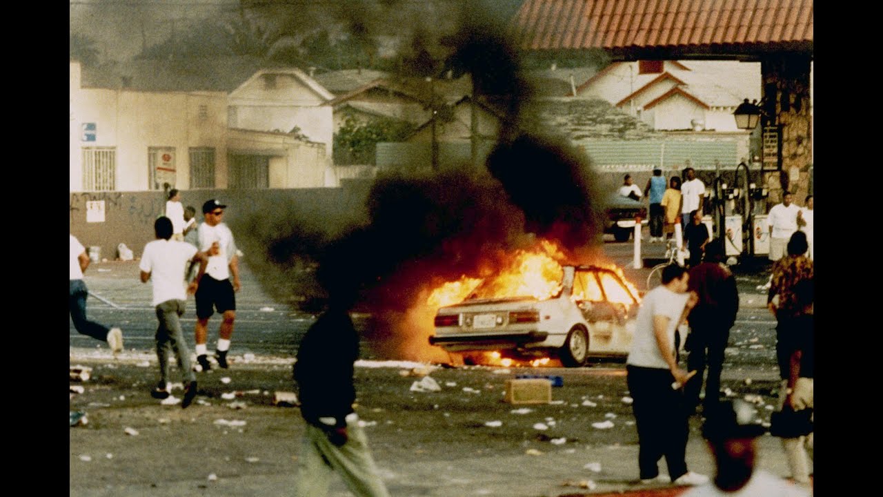 1992 L.a. Rodney King Riots – News Channel Surfing Los Angeles Tv Full Live Report Footage Violent