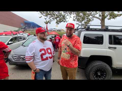 49ers Fans Takeover Pittsburgh March To Stadium