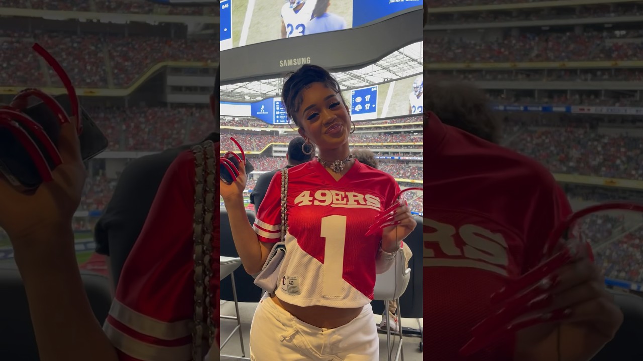 #49ers Love From Saweetie ❤️ #shorts