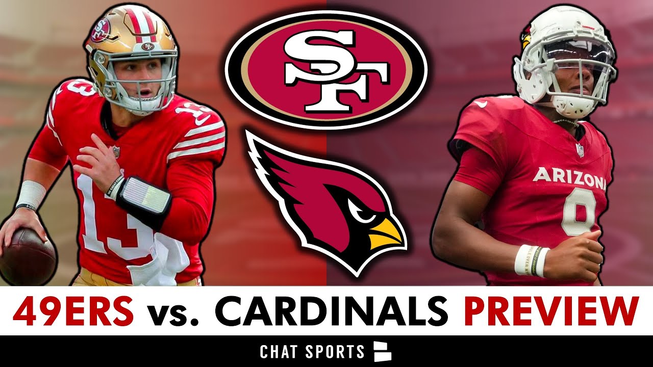 49ers Vs Cardinals Week 4 Preview, Injury Report, Matchups To Watch, Keys To Game, Score Prediction