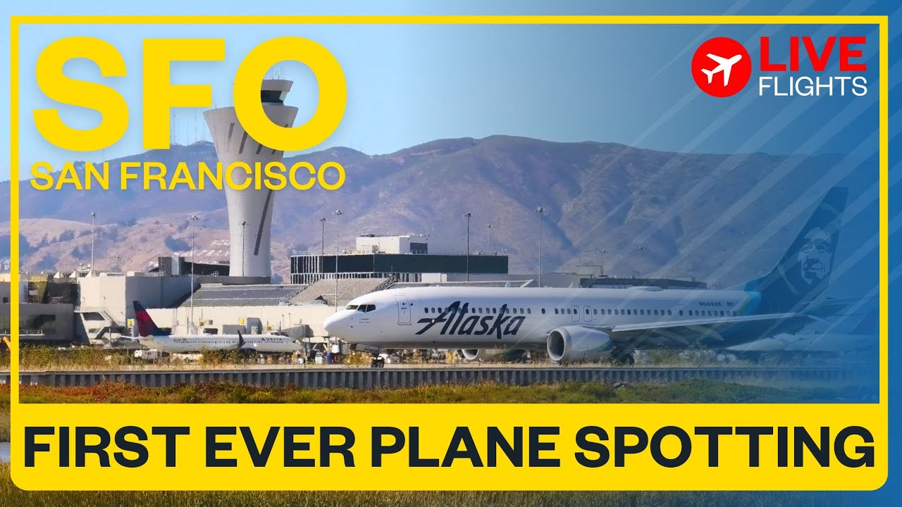 [4k] Our First Ever Plane Spotting ✈️ Sfo – San Francisco International Airport 🗓️ 09/09/2023