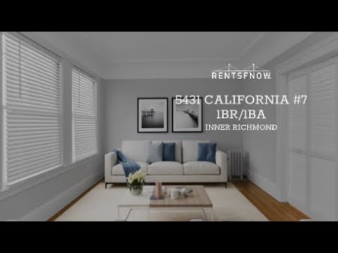 5431 California #7, San Francisco Ca | 1 Bedroom 1 Bath