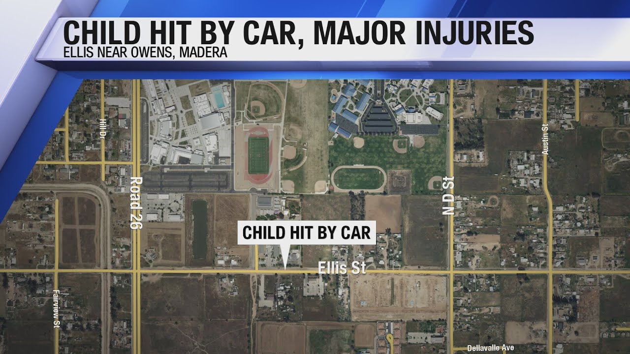 8 Year Old Struck By Car In Madera Crosswalk