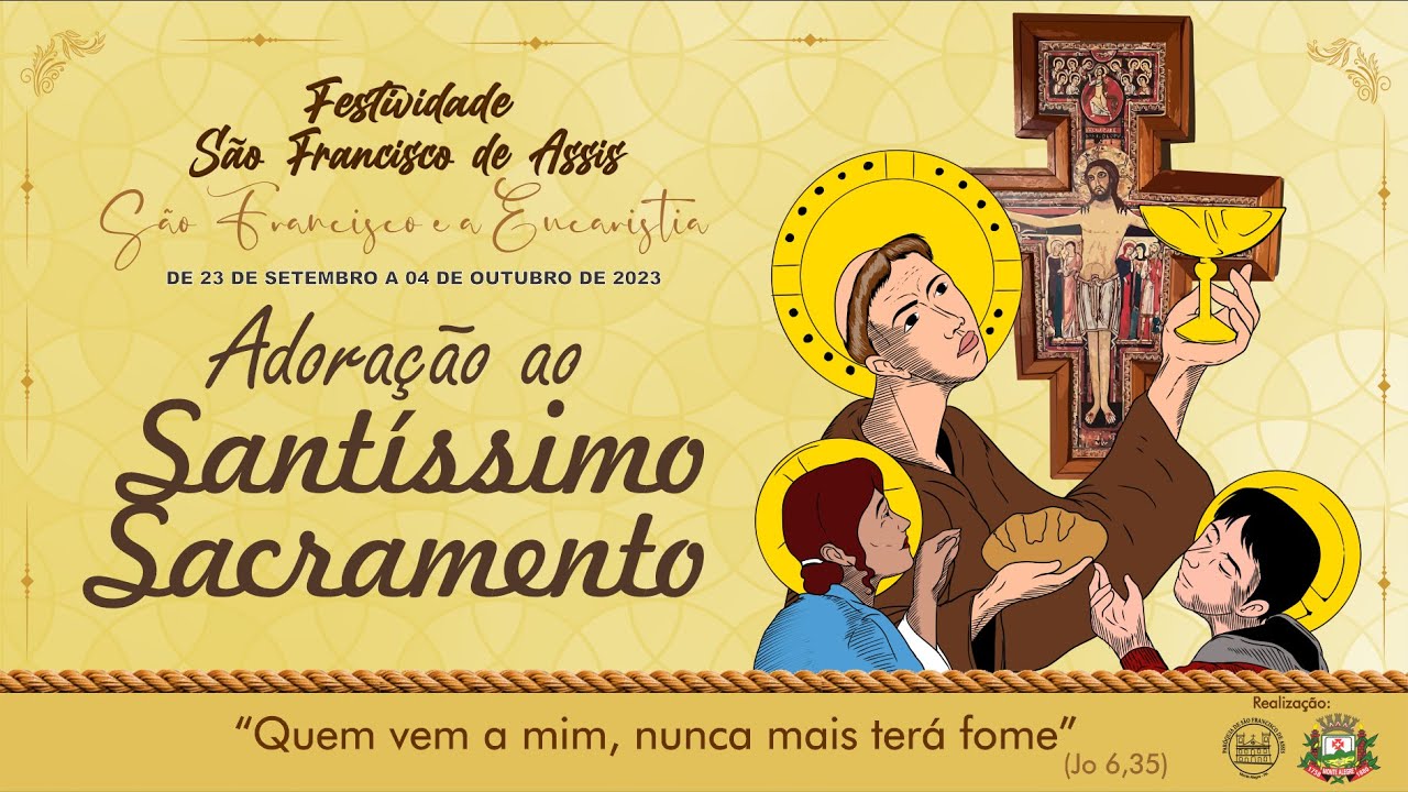 Adoração Ao Santíssimo Sacramento – Festividade De São Francisco De Assis – Monte Alegre – Pa