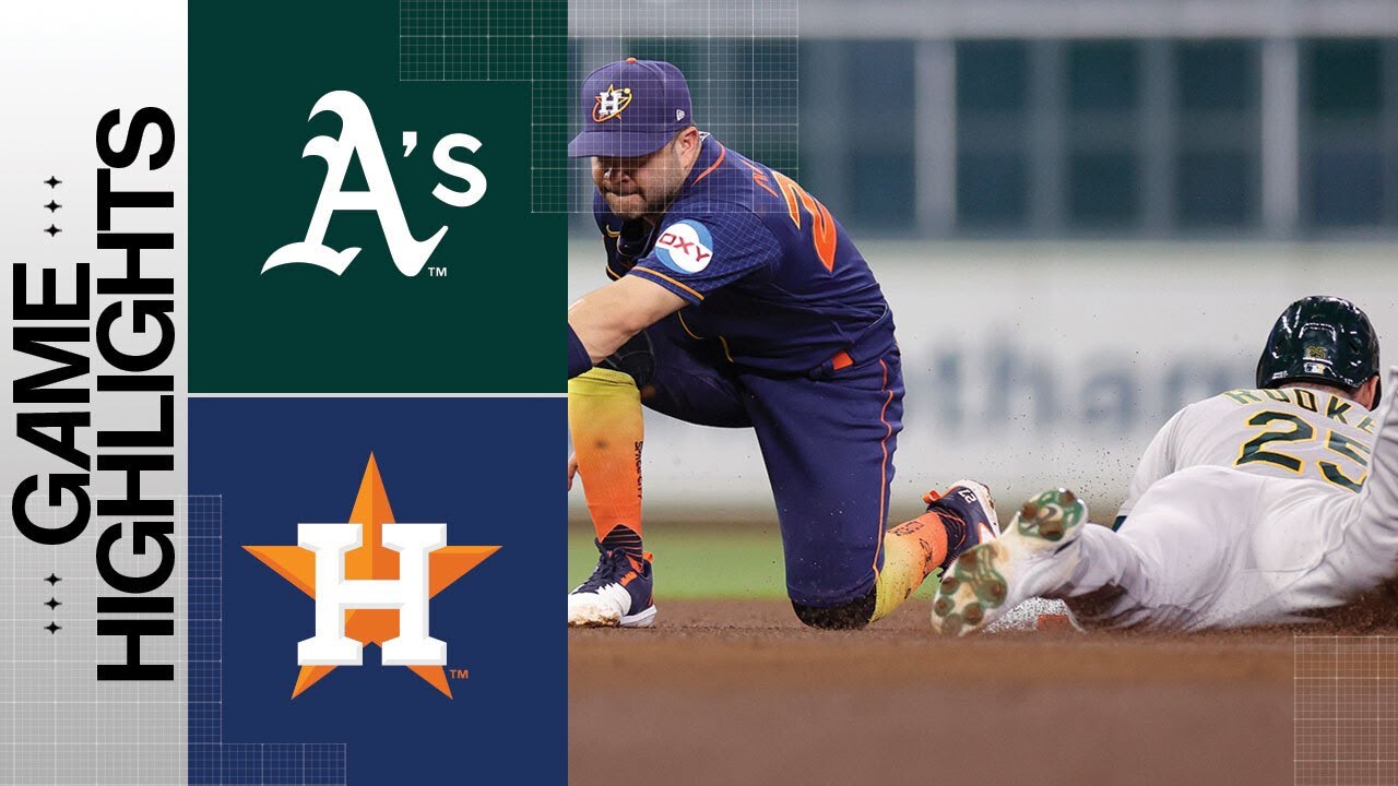 A's vs. Astros Game Highlights (9/11/23) | MLB Highlights 2 A’s Vs. Astros Game Highlights (9/11/23) | Mlb Highlights