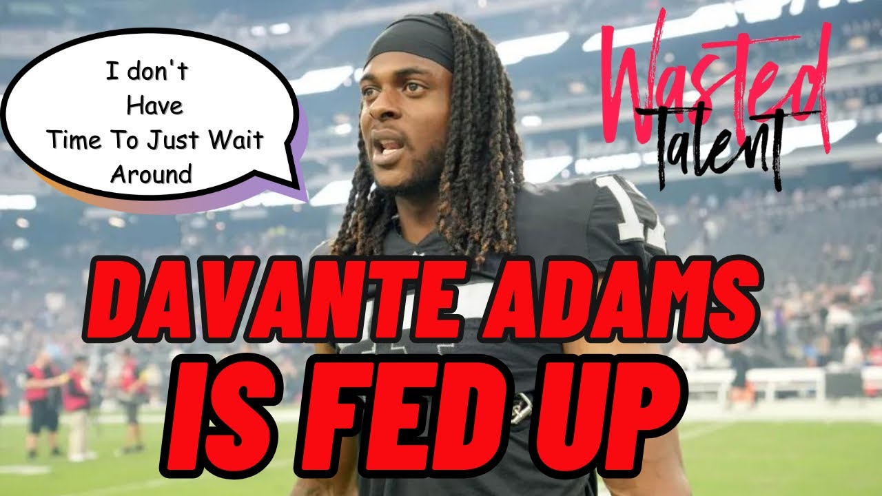 Breaking Davante Adams Has Strong Words After The Raiders 23 18 Loss To The Steelers Is He Fed Up?