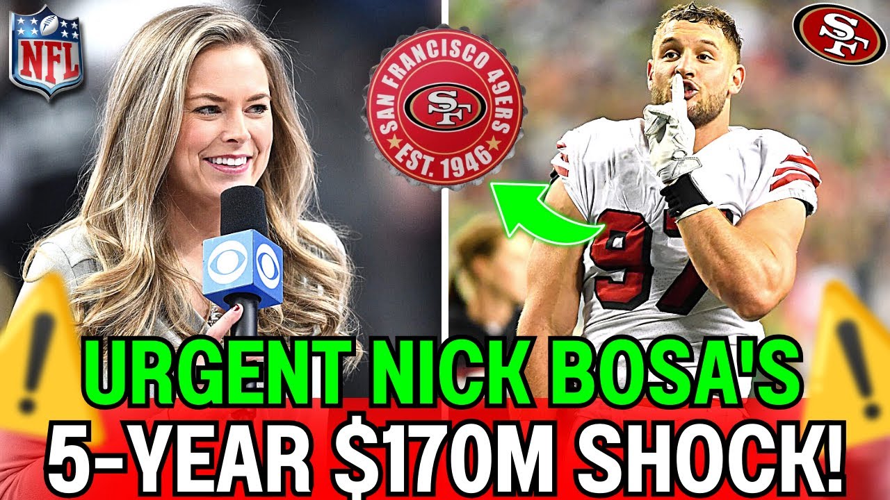 Breaking News 49ers Unleash Nick Bosa’s Record Breaking Deal | San Francisco 49ers News