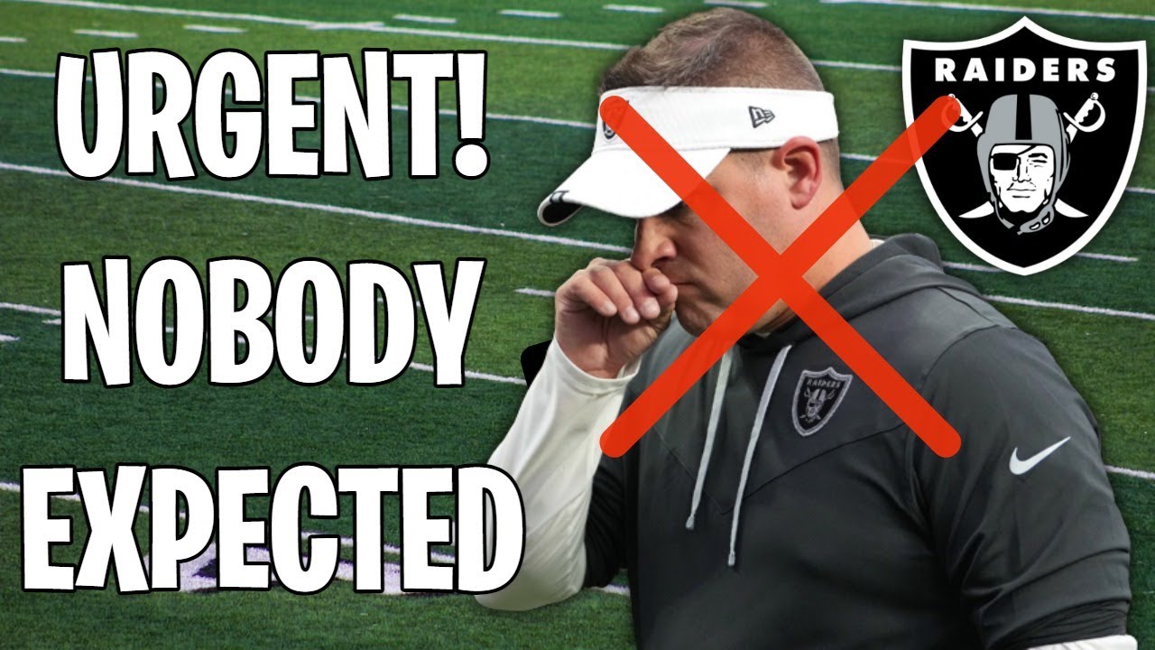 Breaking News! Mcdaniels Finally Fired?? Raiders Fans Celebrates! Raiders News!