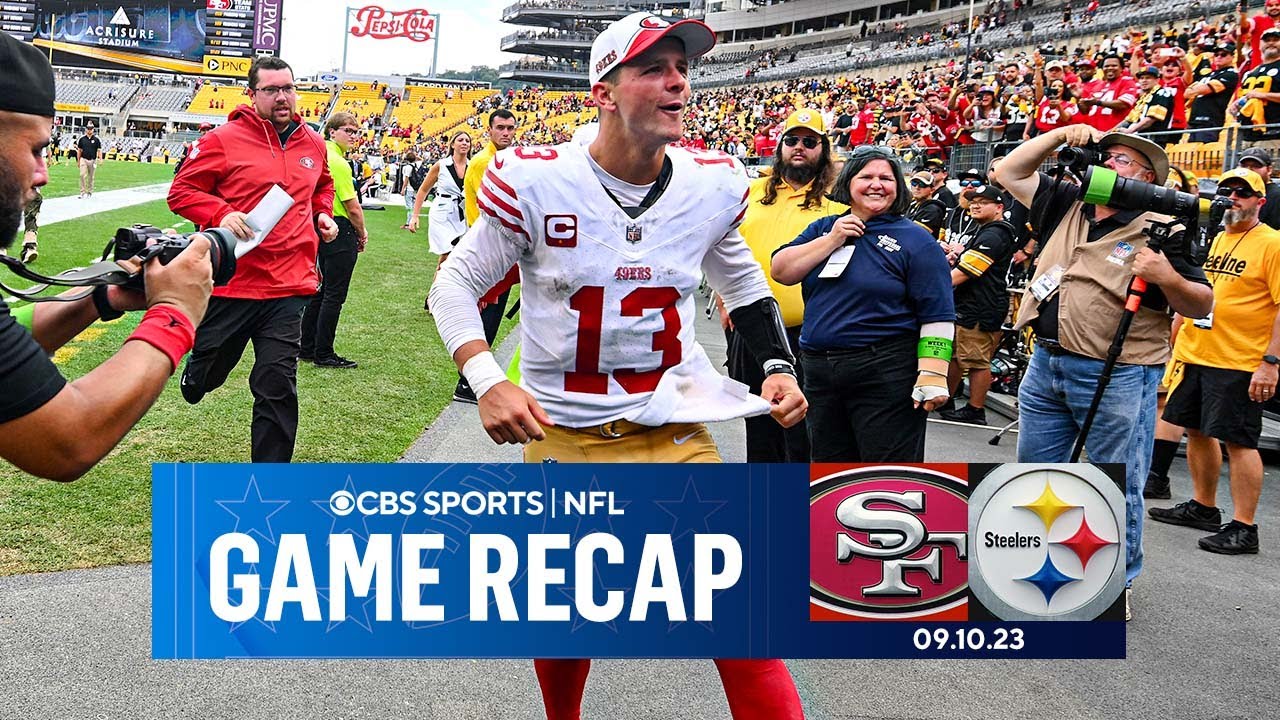 Brock Purdy Leads Dominant 49ers Offense In Win Over Steelers I Cbs Sports