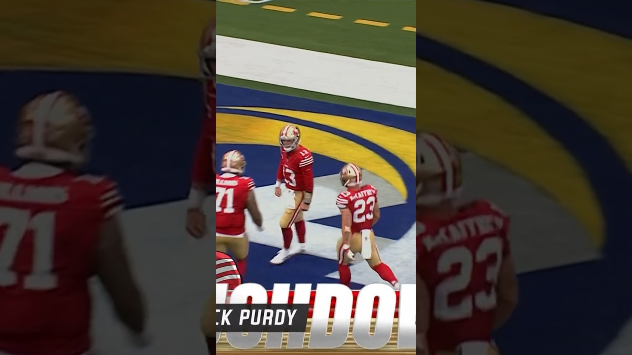 Brock Purdy With The Qb Sneak!! #49ers #shorts