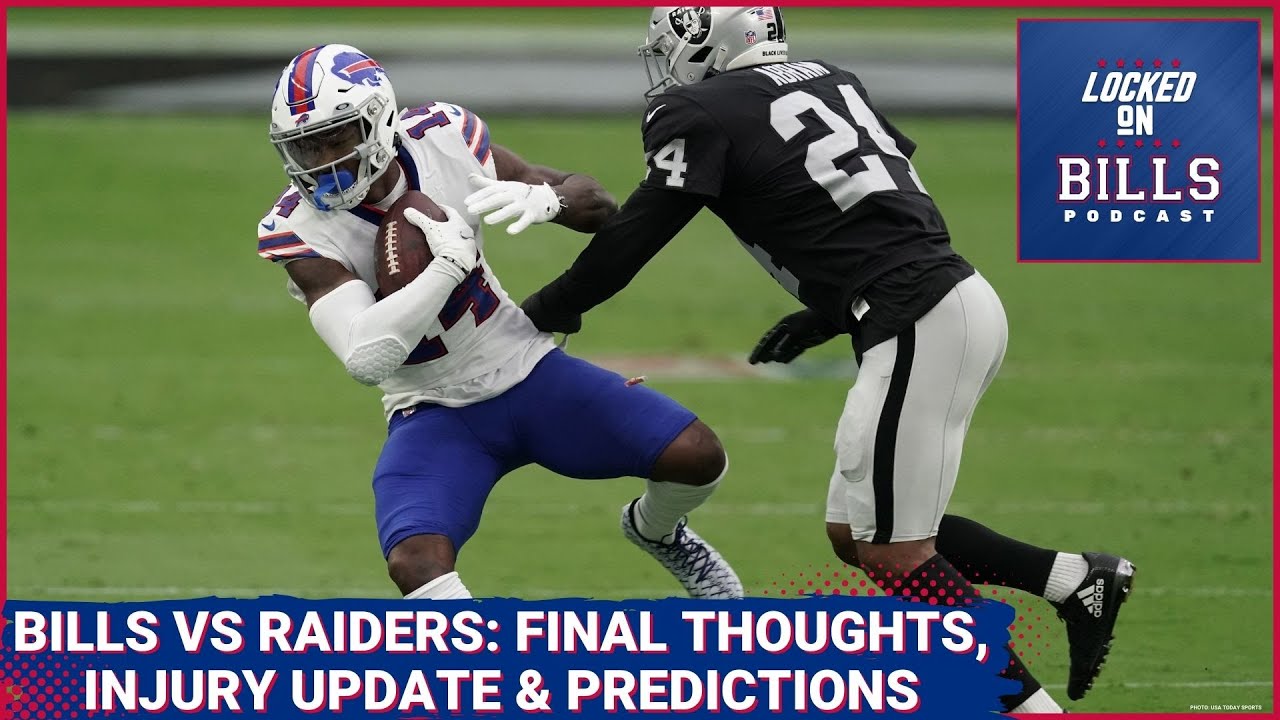 Buffalo Bills Vs Las Vegas Raiders:critical Factors, Bouncing Back, Injuries & Game Predictions