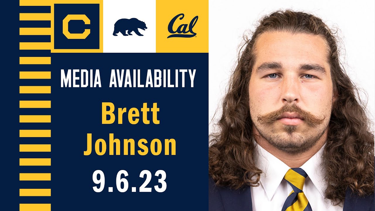 Cal Football: Brett Johnson Media Availability (9.6.23)