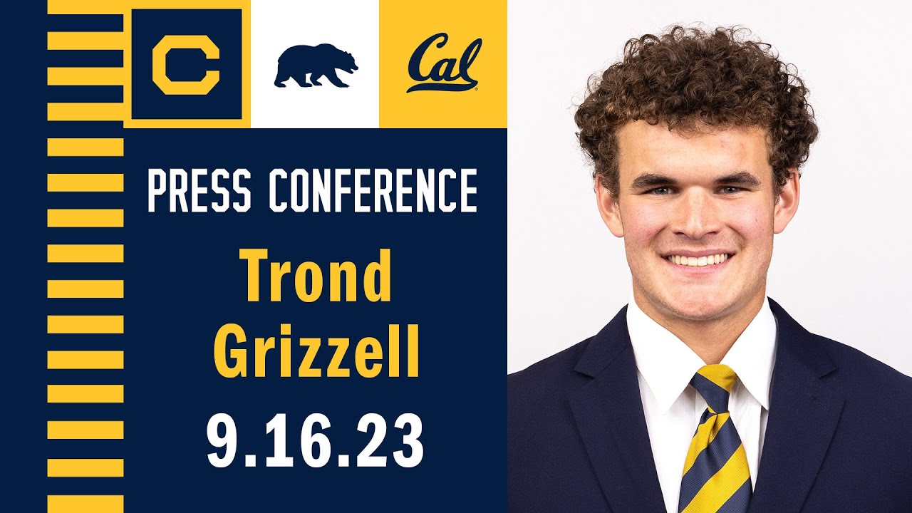 Cal Football: Trond Grizzell Post Game Press Conference (9.16.23 Vs. Idaho)