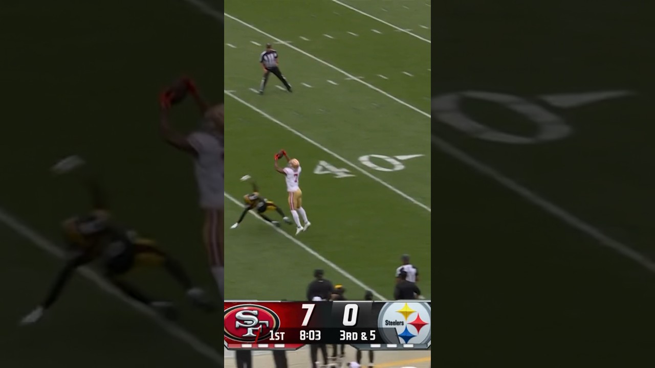 Can He Pick It? Yes He Can. #49ers #shorts
