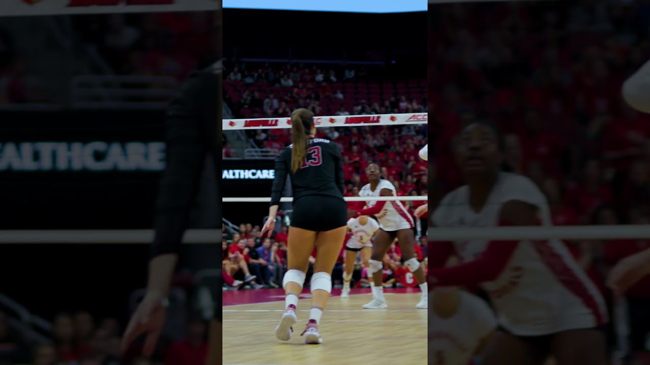 Cardinal Over Cardinals 😏 | Stanford Women’s Volleyball Takes Down #2 Louisville!