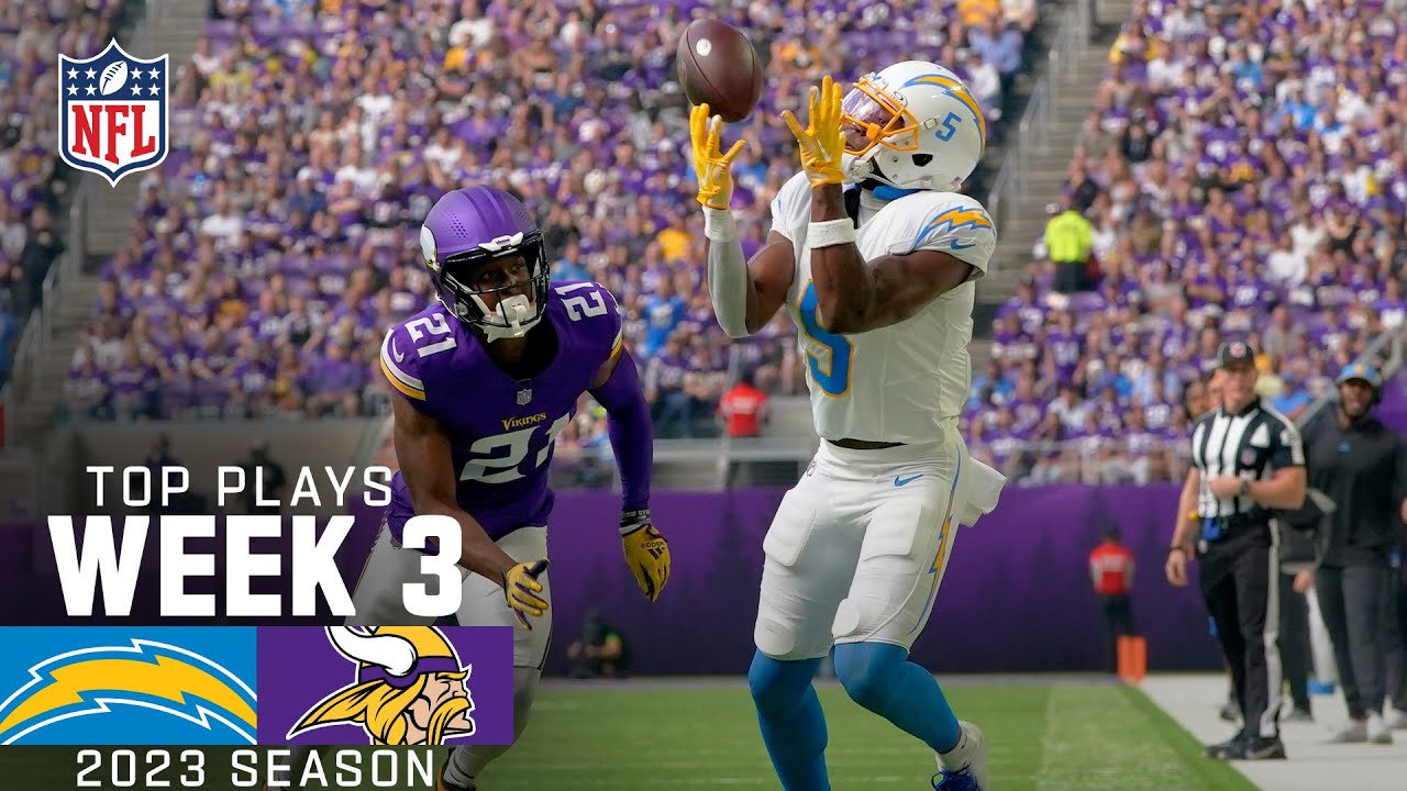 Chargers Week 3 Highlights Vs Vikings | La Chargers